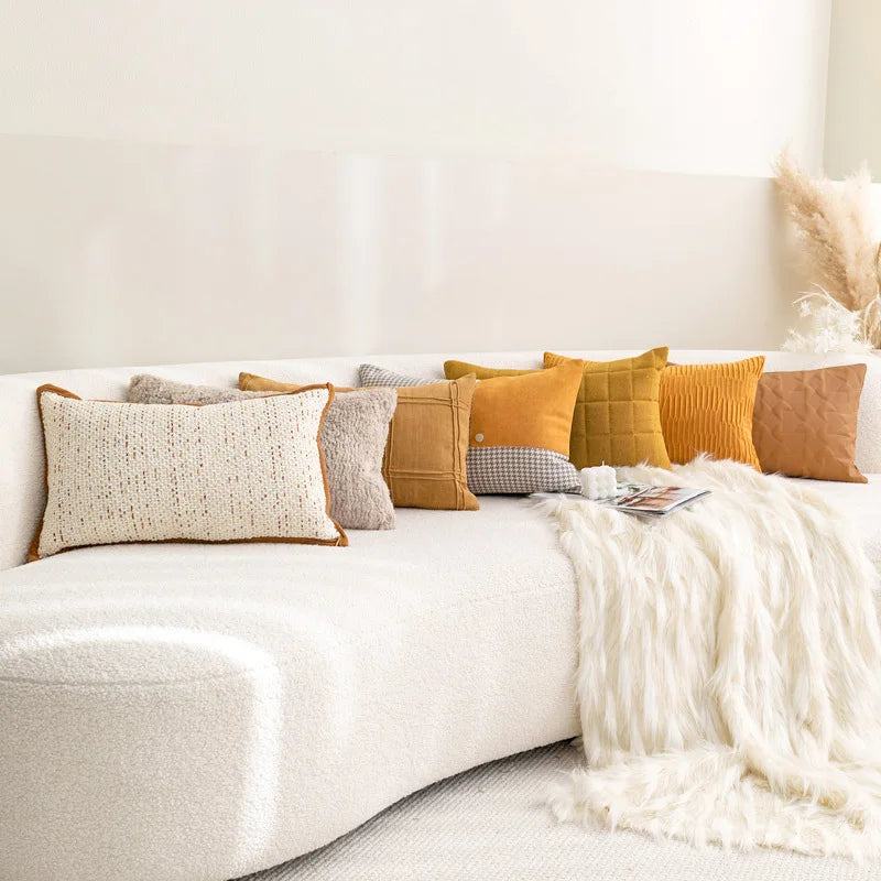 Federa per cuscino lombare arancione