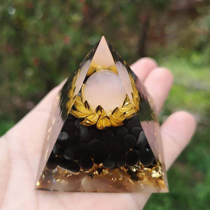 Orgonite Lotus Pyramid