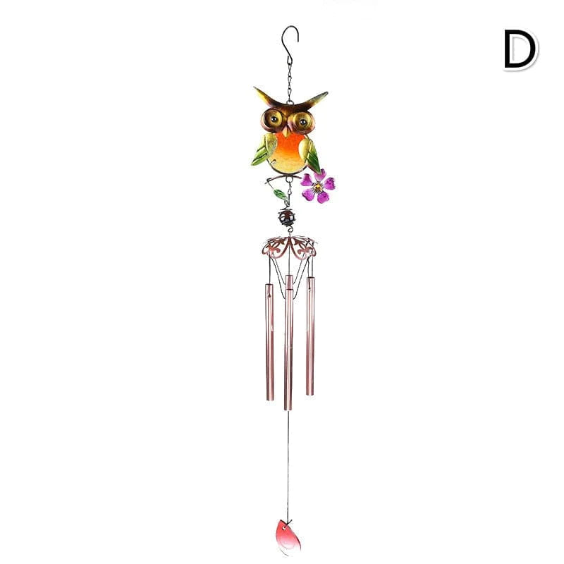 Owl Metal Wind Chimes