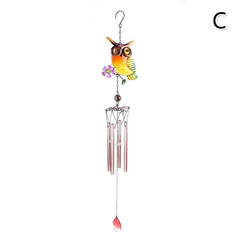 Owl Metal Wind Chimes