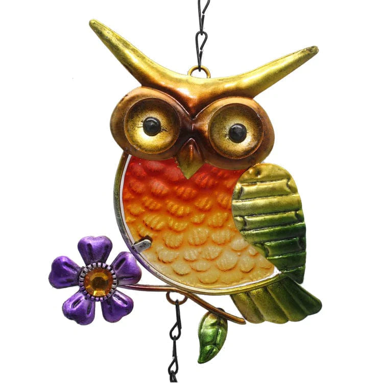 Owl Metal Wind Chimes