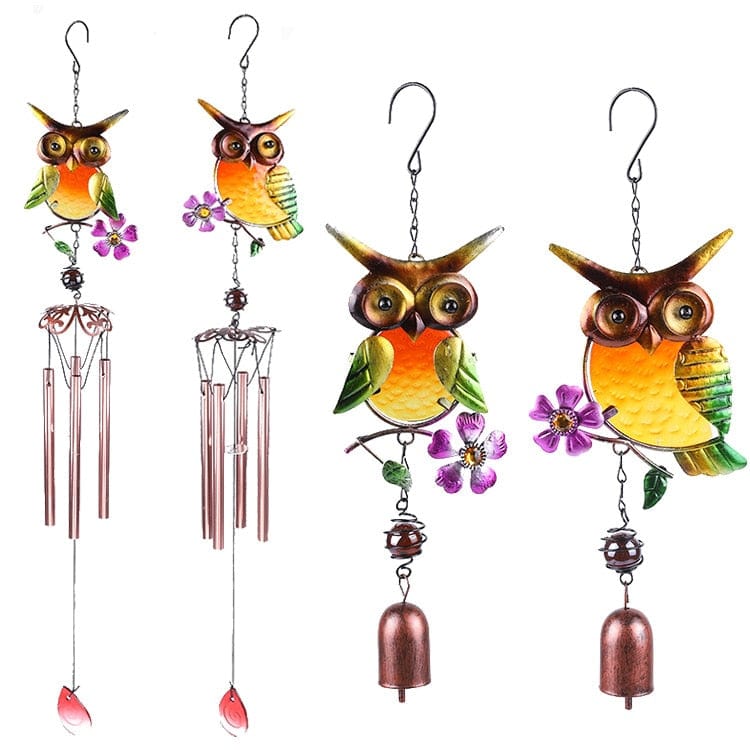 Owl Metal Wind Chimes