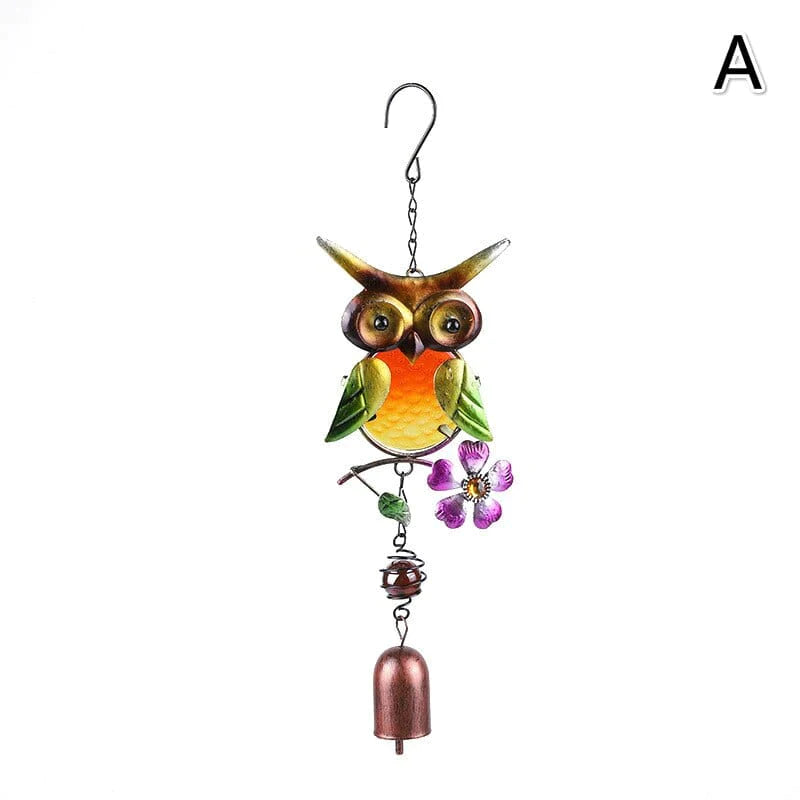 Owl Metal Wind Chimes