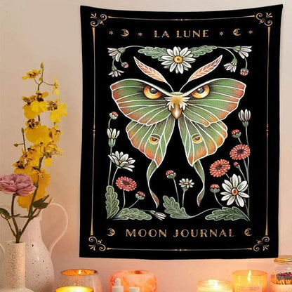 Owl Moth La Luna Tapestry