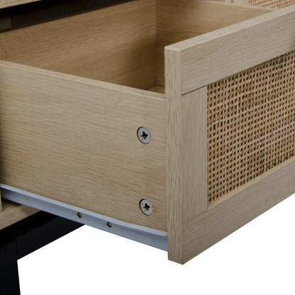 Ozius 47'' Rattan Console