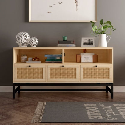 Ozius 47'' Rattan Console