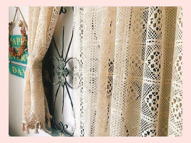 Pastoral Crochet Curtains