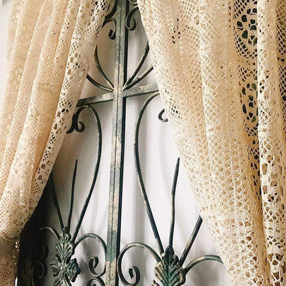 Pastoral Crochet Curtains