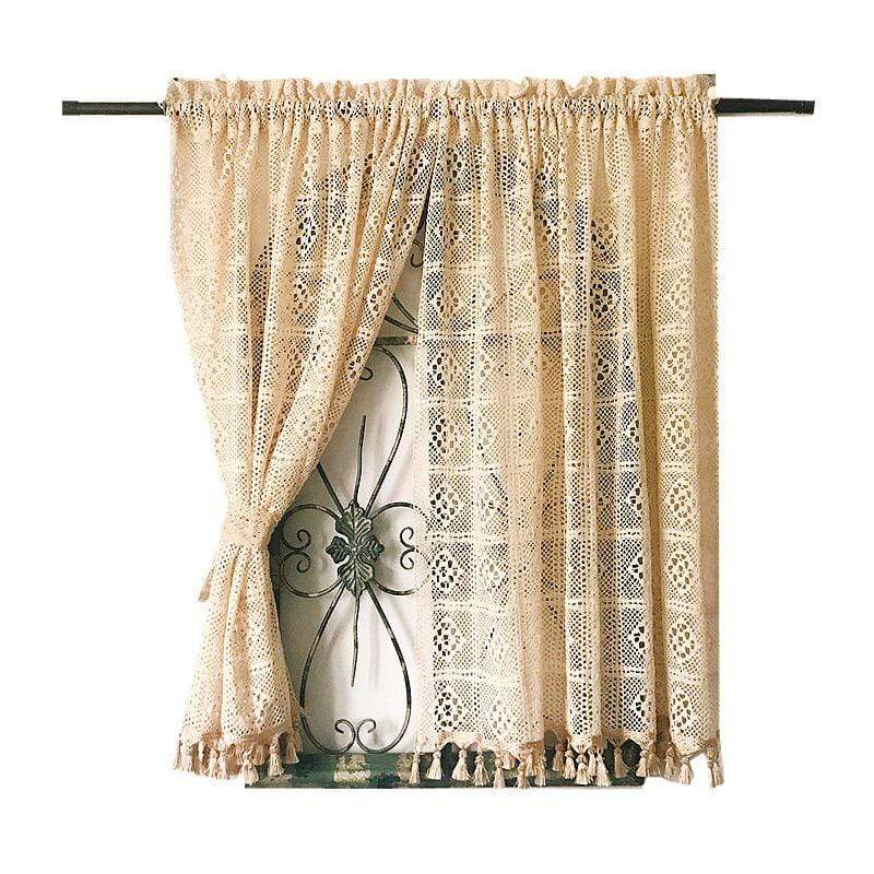 Pastoral Crochet Curtains