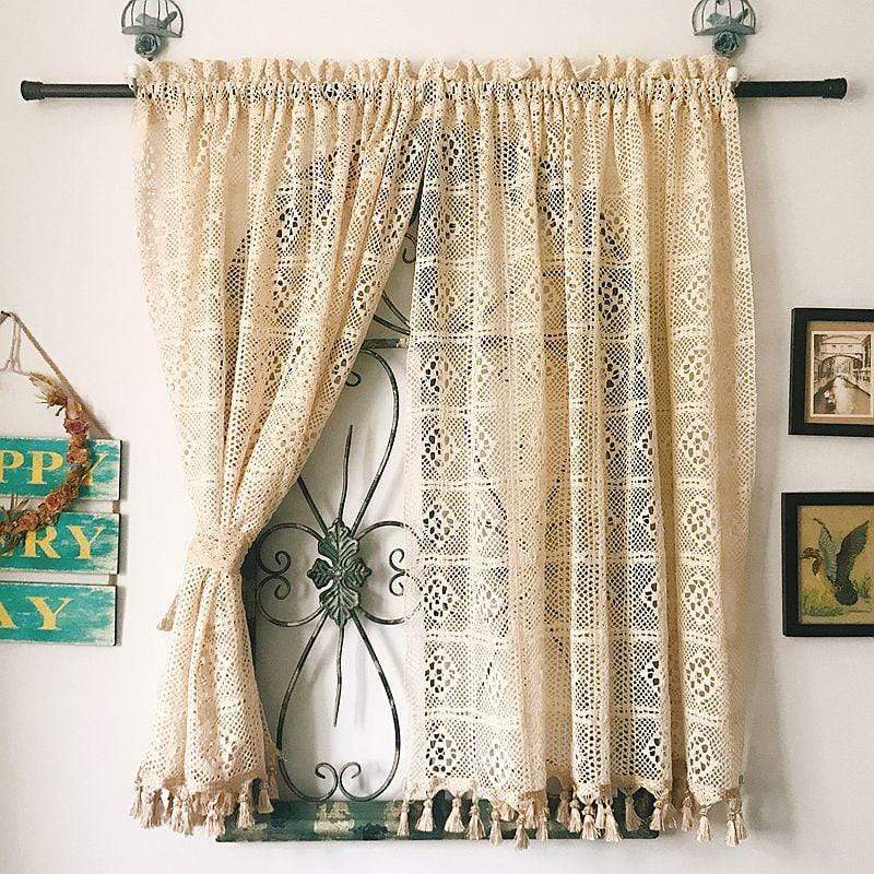 Pastoral Crochet Curtains