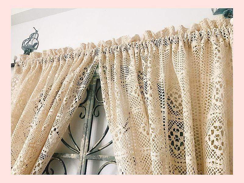 Pastoral Crochet Curtains