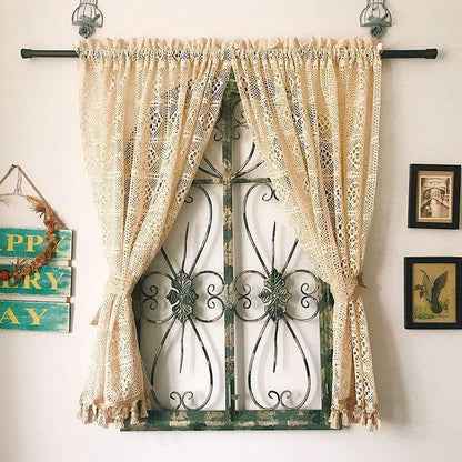 Pastoral Crochet Curtains