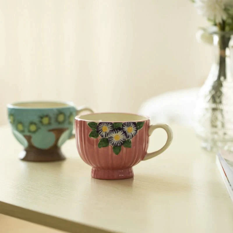 Pastoral Floral Mug