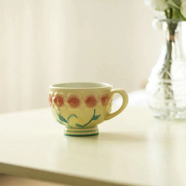 Pastoral Floral Mug