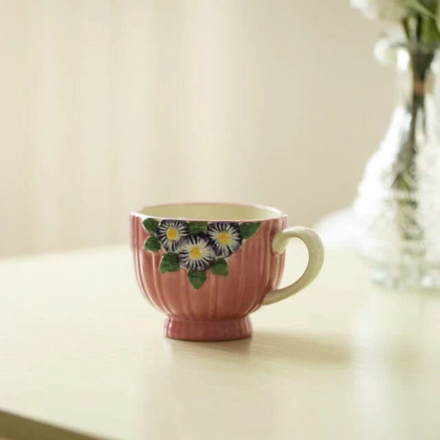 Pastoral Floral Mug