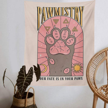 Pawmistry Tapestry