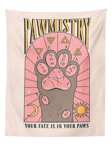 Pawmistry Tapestry