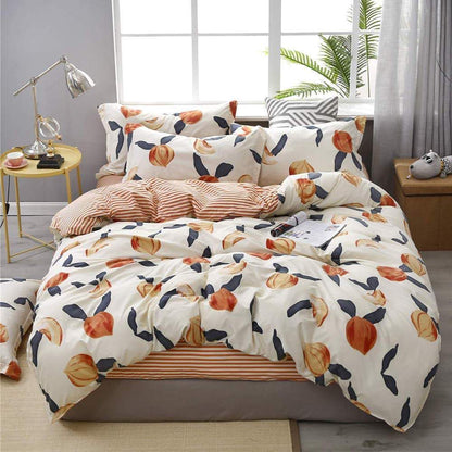 Peaches Cover Bedding Set Duvet Covers & Sets