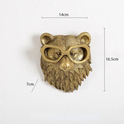 Dapper Animal Wall Decorative Figurines