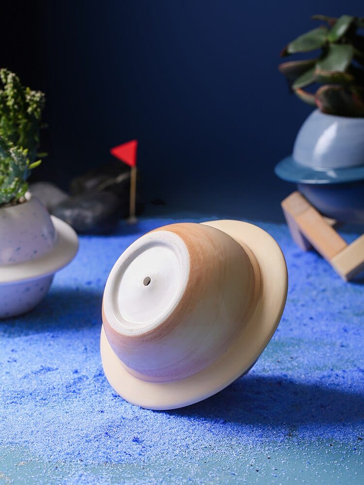 Planet Ceramic Pot