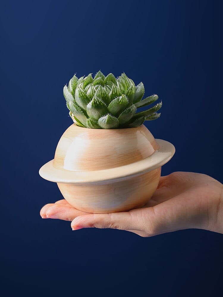 Planet Ceramic Pot