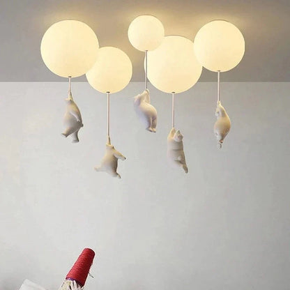 Polar Bear Ceiling Light