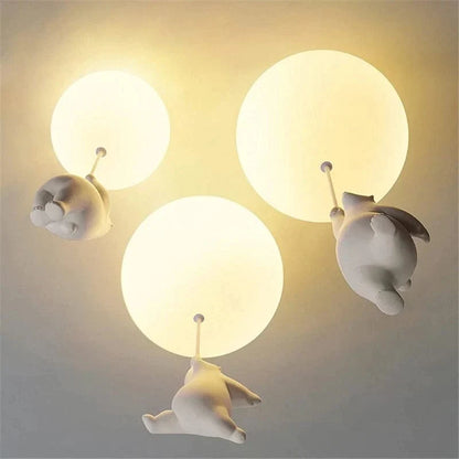 Polar Bear Ceiling Light