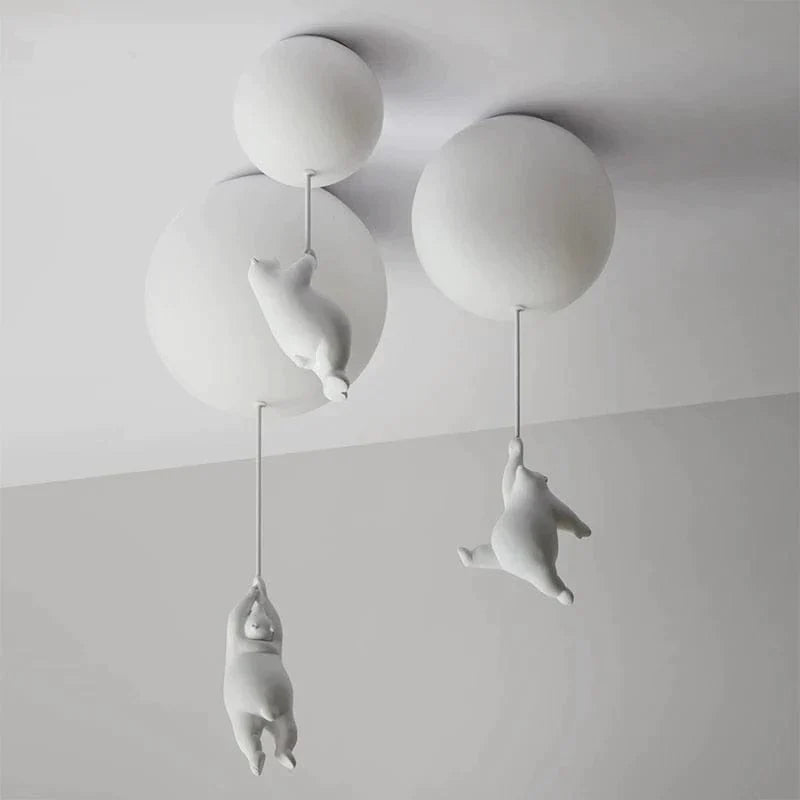 Polar Bear Ceiling Light