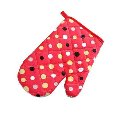 Polka Dot Oven Gloves