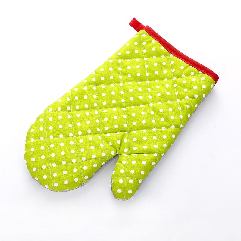 Polka Dot Oven Gloves