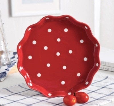 Polka Dot Snack Dishes