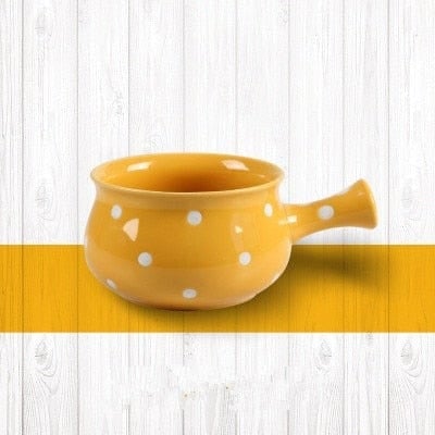 Polka Dot Snack Dishes