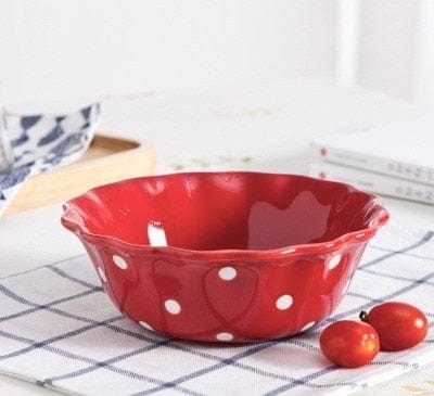 Polka Dot Snack Dishes