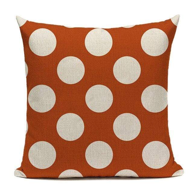 Polka Dots Cushion Cover