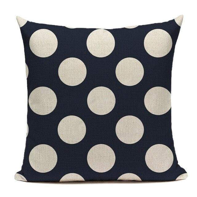 Polka Dots Cushion Cover