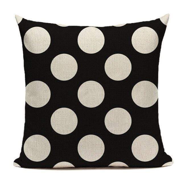 Polka Dots Cushion Cover