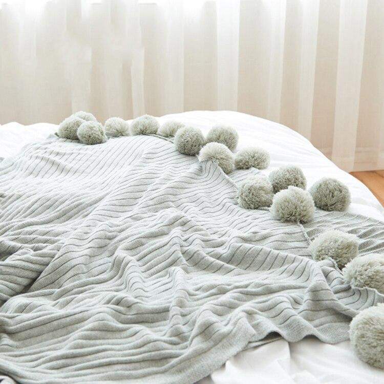 Pom Pom Blanket Blankets & Throws