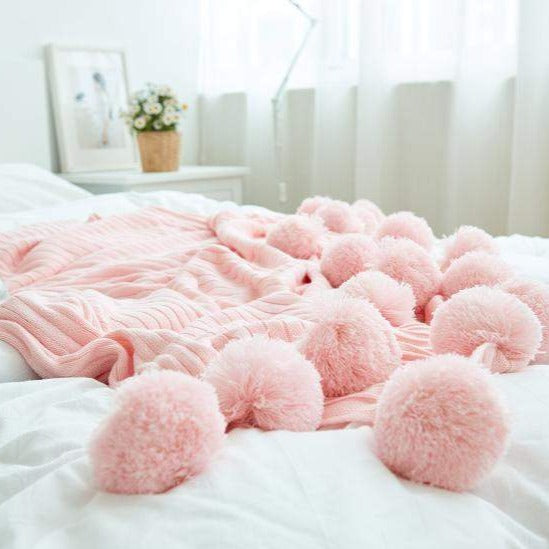 Pom Pom Blanket Blankets & Throws