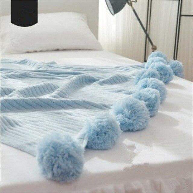 Pom Pom Blanket Blankets & Throws