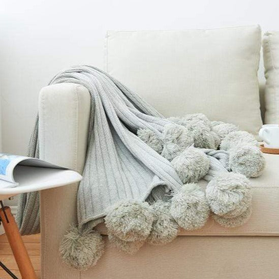 Pom Pom Blanket Blankets & Throws