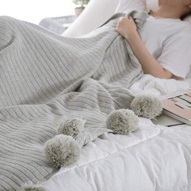 Pom Pom Blanket Blankets & Throws