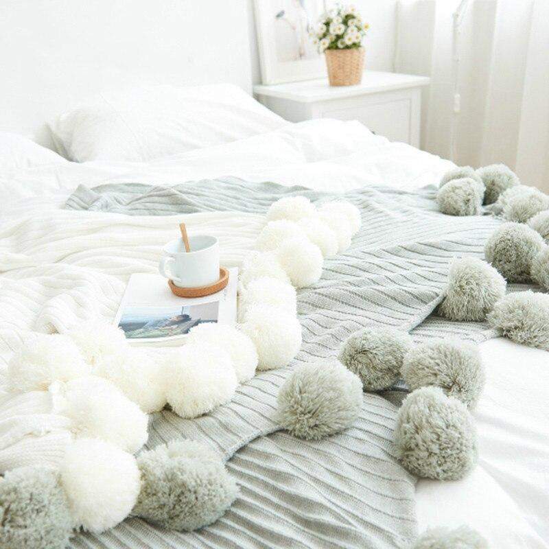 Pom Pom Blanket Blankets & Throws