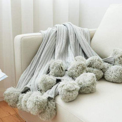 Pom Pom Blanket Blankets & Throws