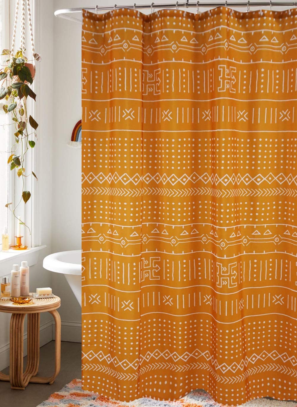 Posey Waterproof Shower Curtain