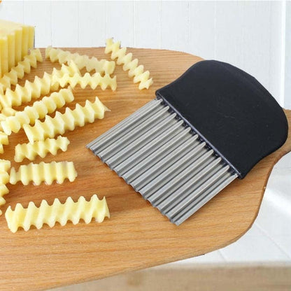 Potato Chips Crinkle Wavy Slicer