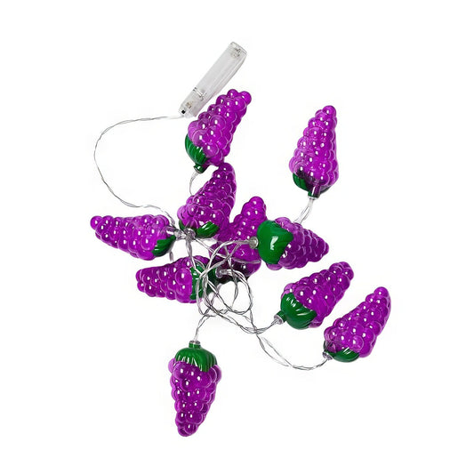 Purple Grape String Lights