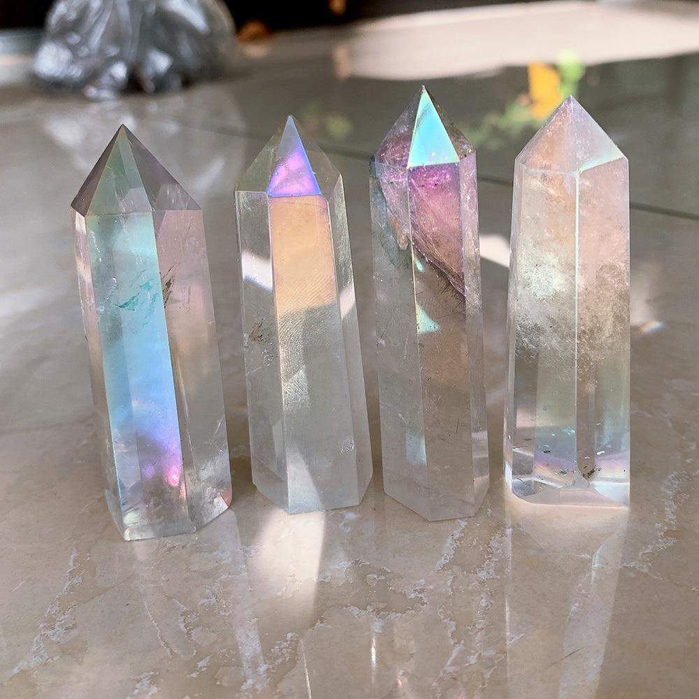 Rainbow Clear Crystal Quartz