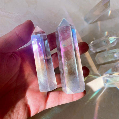 Rainbow Clear Crystal Quartz