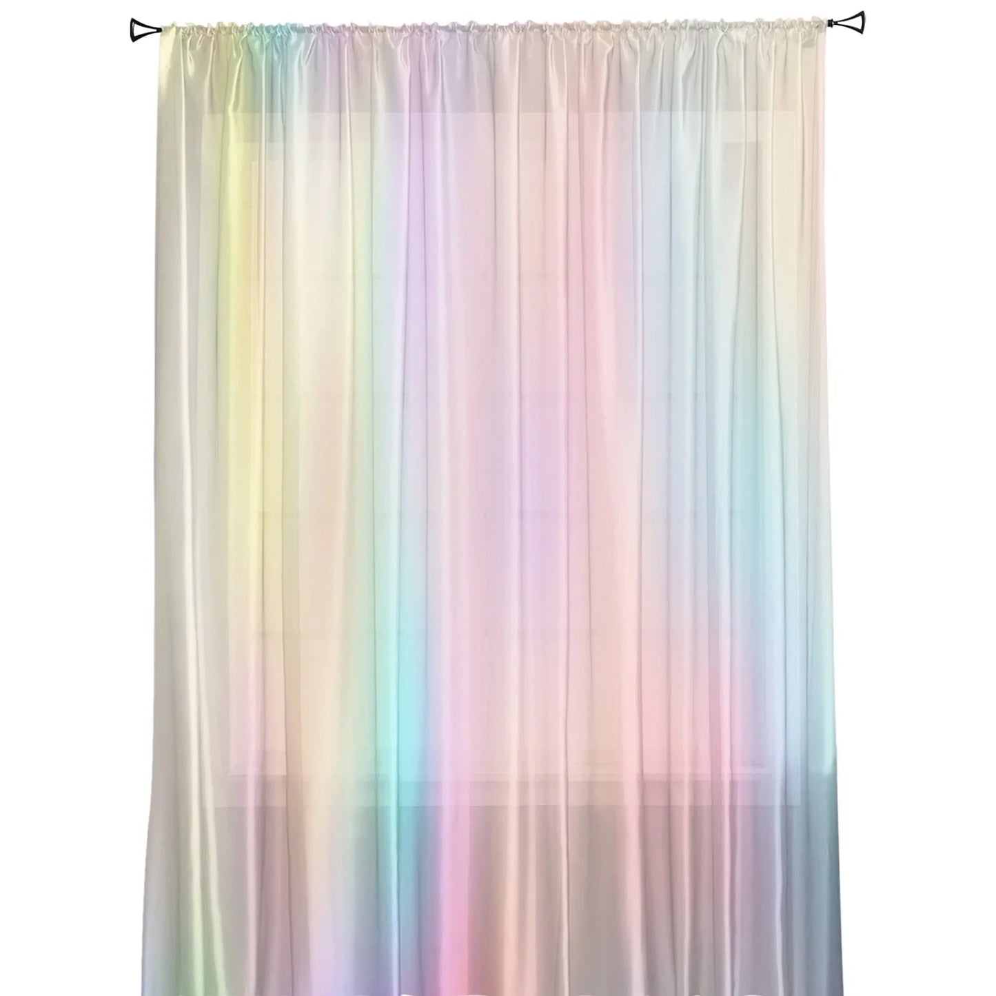 Rainbow Morning Glow Curtains