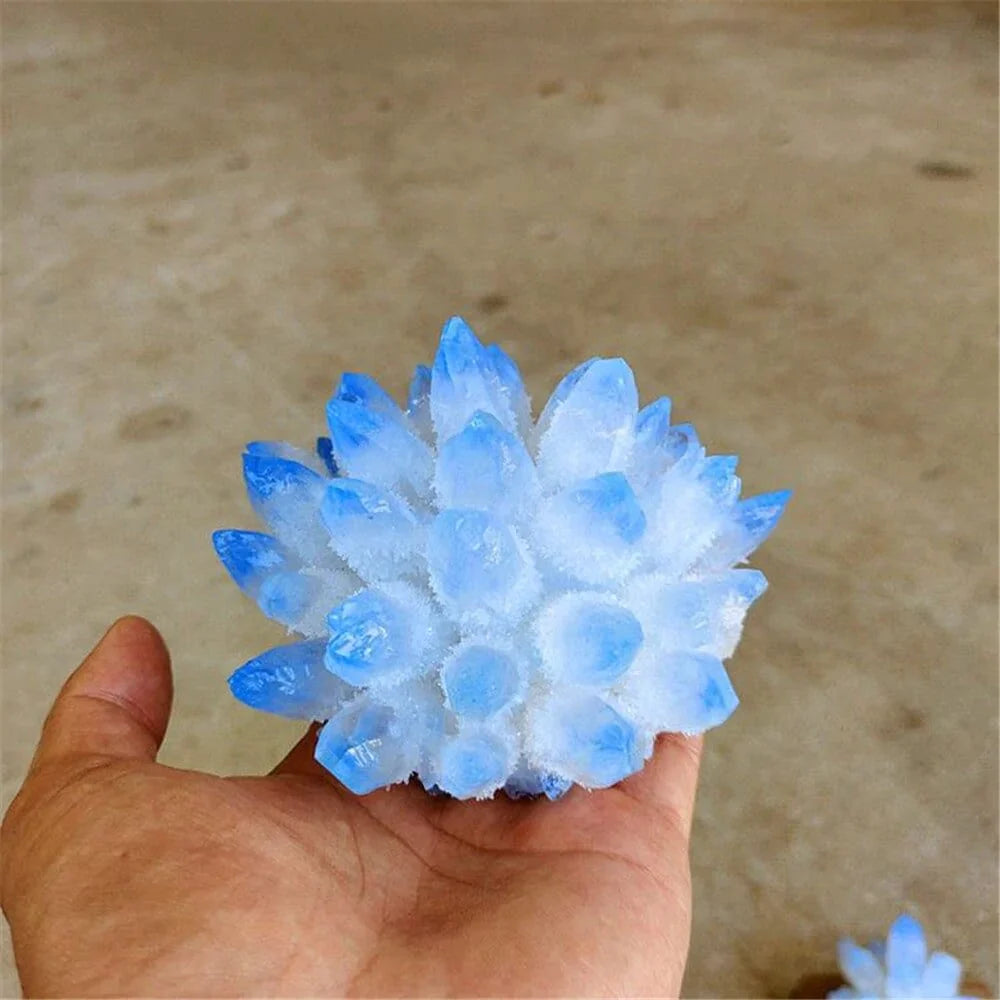 Rare Blue Ghost Phantom Cluster Crystal